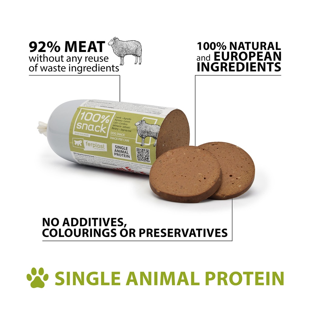 Ferplast Lamb Sausage, 200g