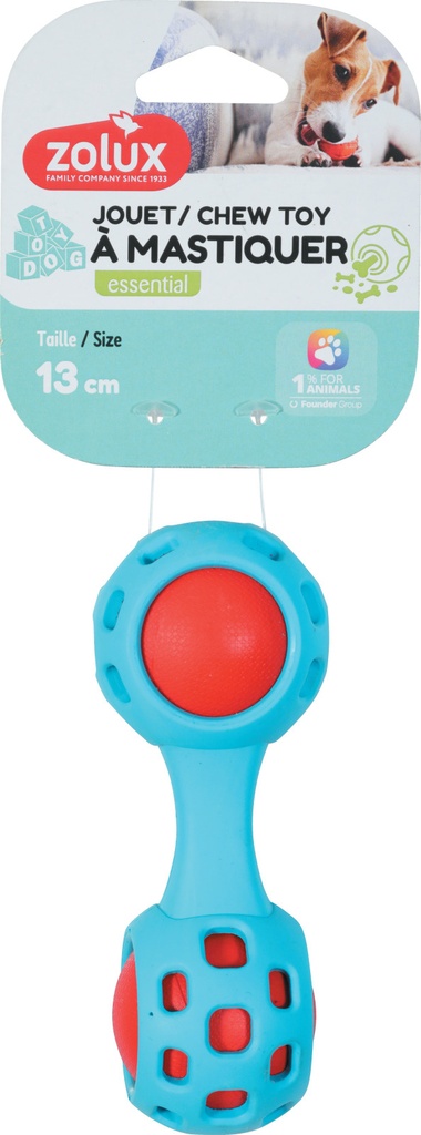 Zolux Treat rubber käsipaino 13cm