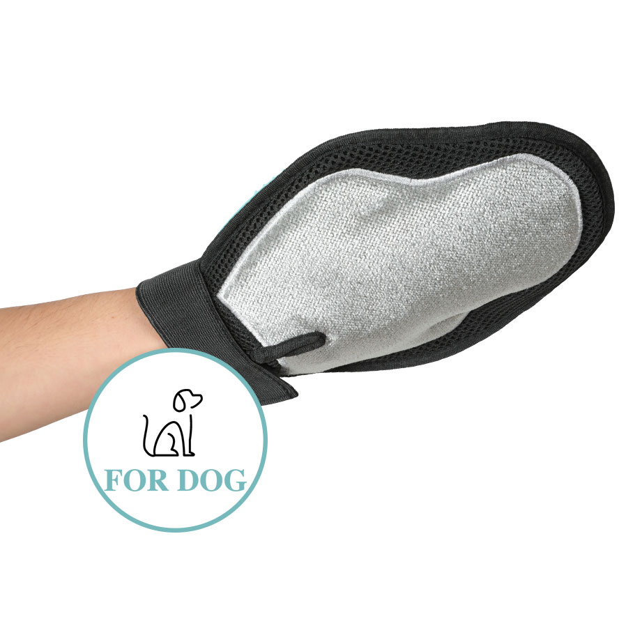 Zolux Anah grooming glove 2in1