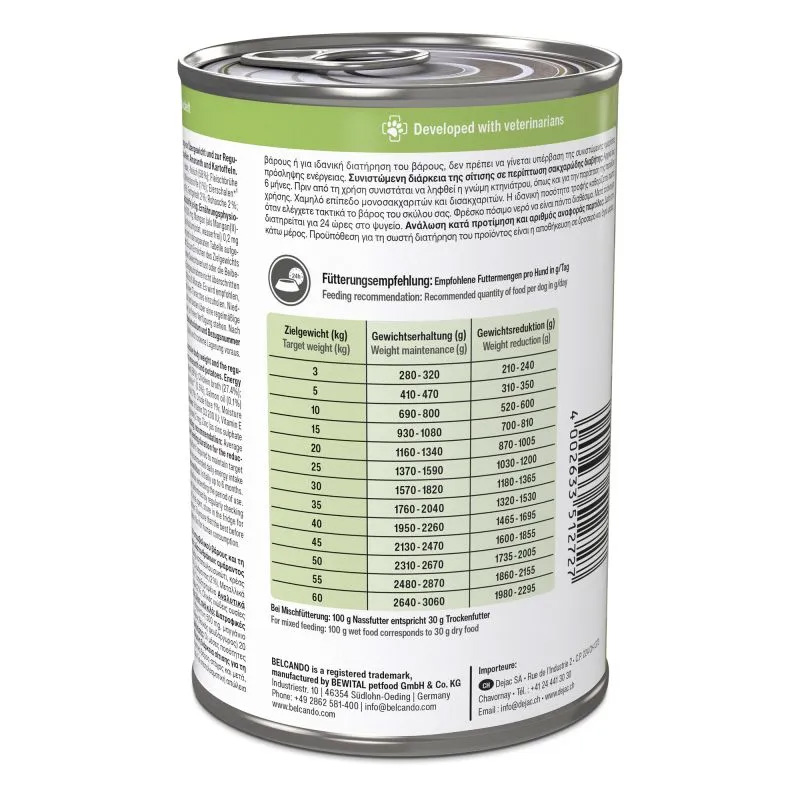 Vetline Weight Control 6x400g säilyke
