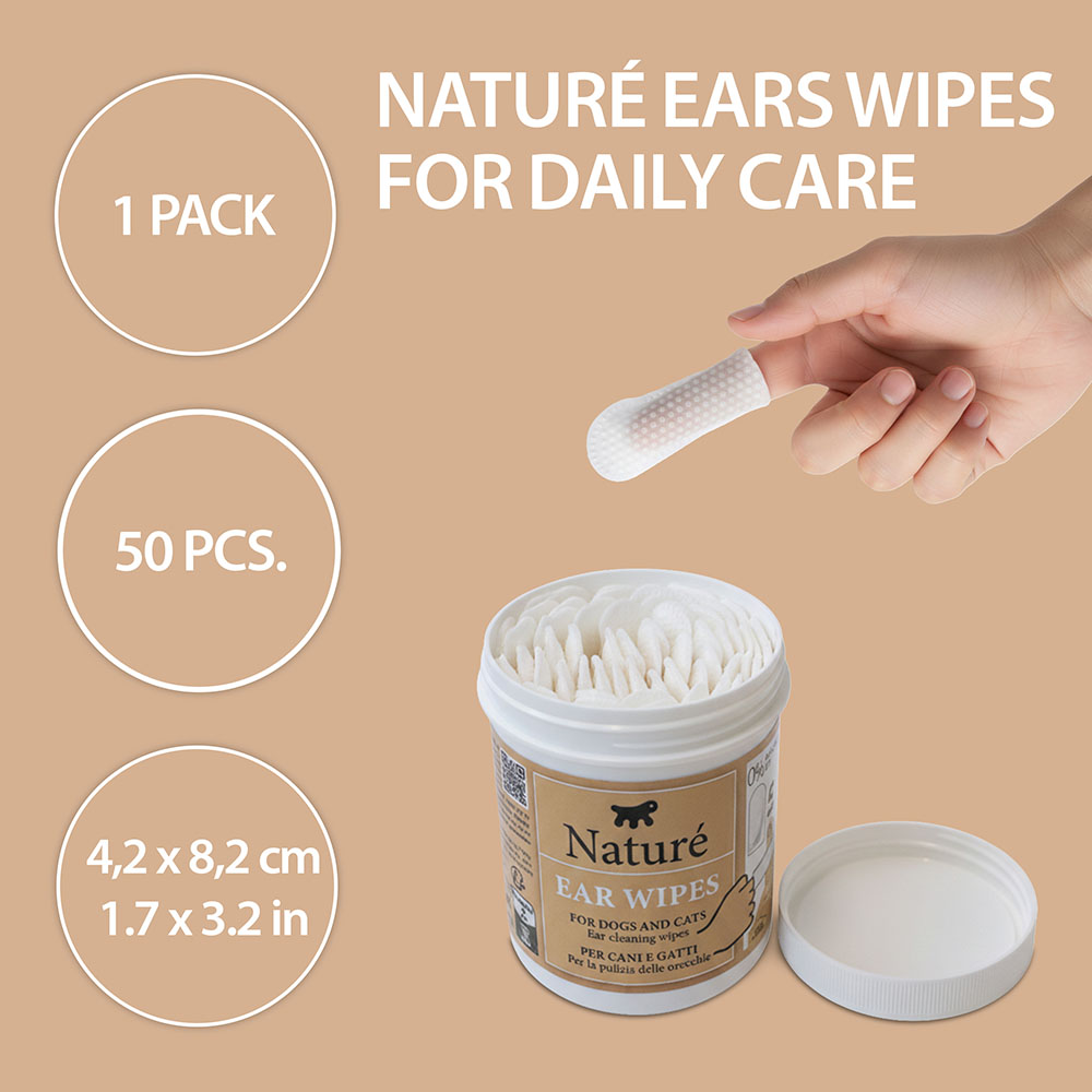 Ferplast Nature Ear Wipes (x50)