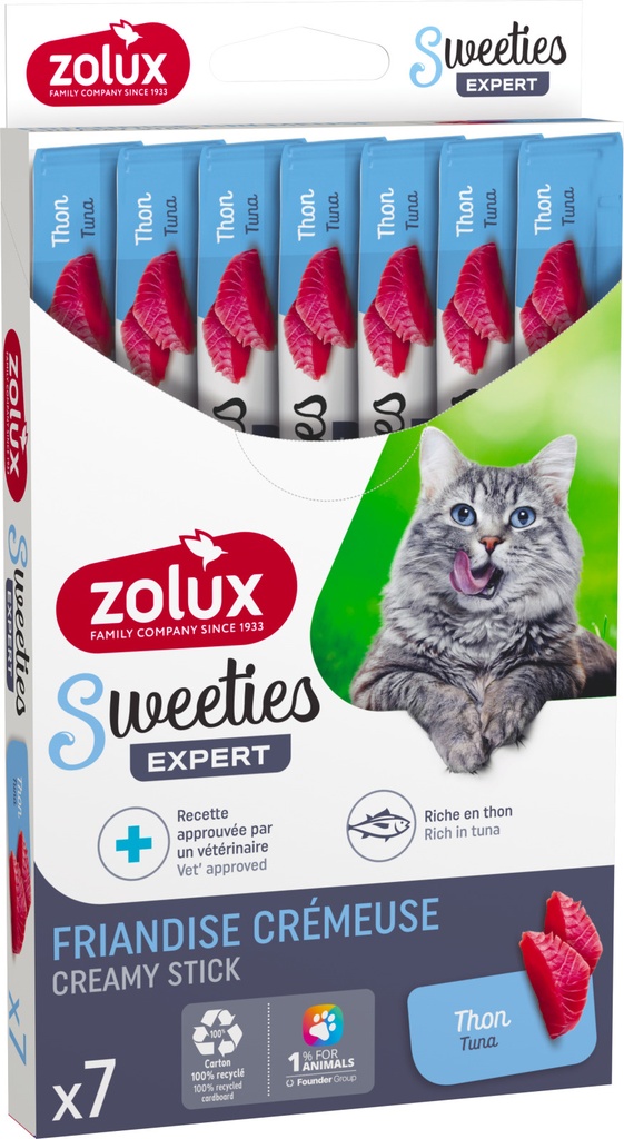 Zolux Sweeties*7kpl tonnikala