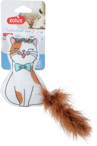 [580161] Zolux Chatouille flower cat